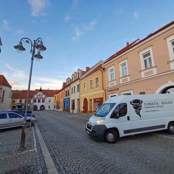 Foukaná izolace - Jemnice