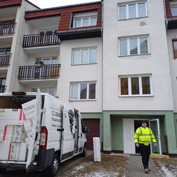 Foukaná izolace - Moravské Budějovice