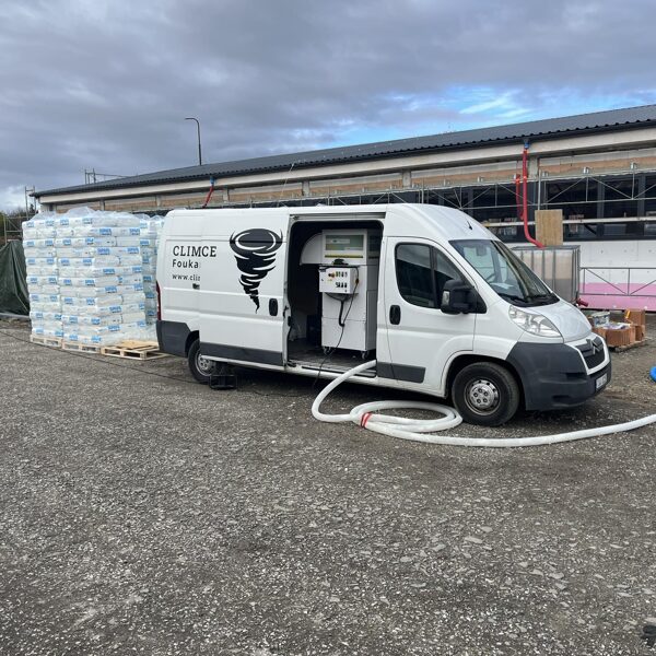 Foukaná izolace - Hala Pigi Tea