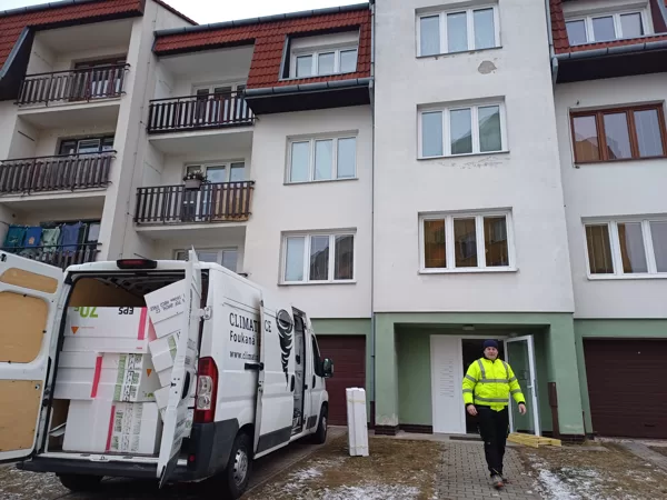 Foukaná izolace - Moravské Budějovice