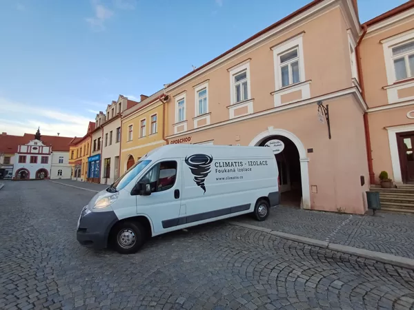 Foukaná izolace - Jemnice