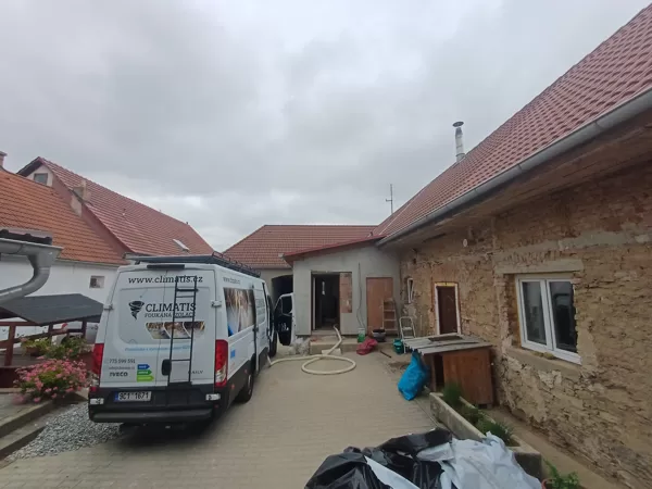 Foukaná izolace - Třebelovice