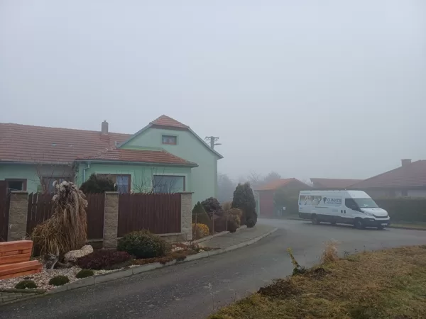 Foukaná izolace - Komárovice